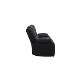 Singapore Reclinersoffa Svart