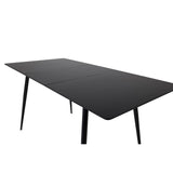 Silar Rektangulärt matbord Black, 120 x 80
