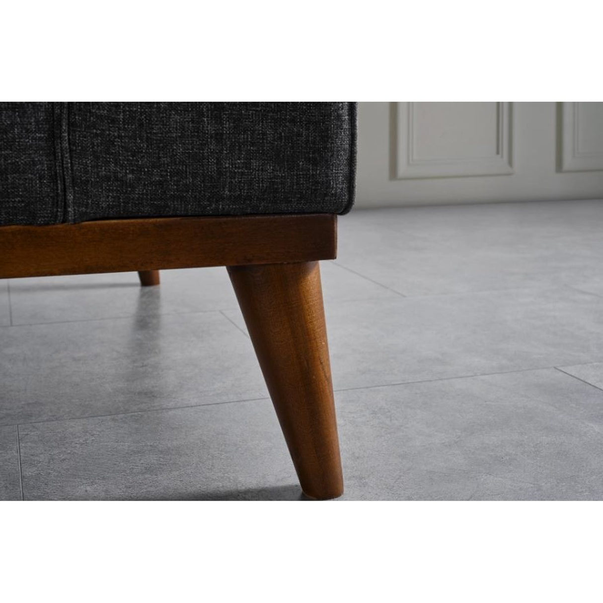Astana 3-sits (222 x 90 x 80 cm) 3-sits bäddsoffa Antracit