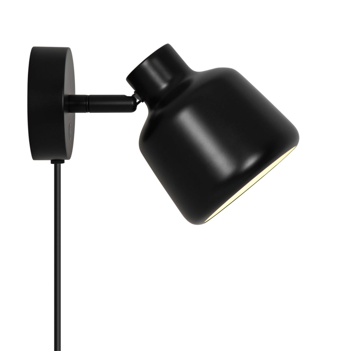 Louella Svart Vägglampa