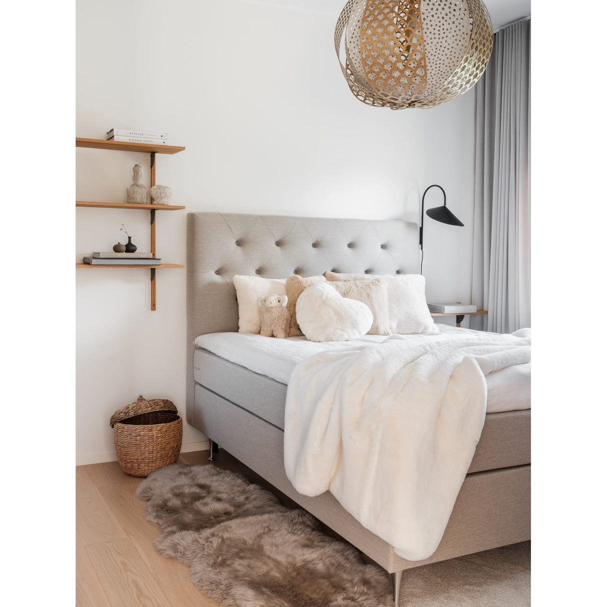 Fluffy 40x60 cm Kudde Ivory