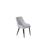 Plaza Matstol Svart,Grå, Polyester, 58 x 86 x 49