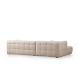 Vaduz Corner (300-150 x 100 x 72 cm) Beige Hörnsoffa Vänster