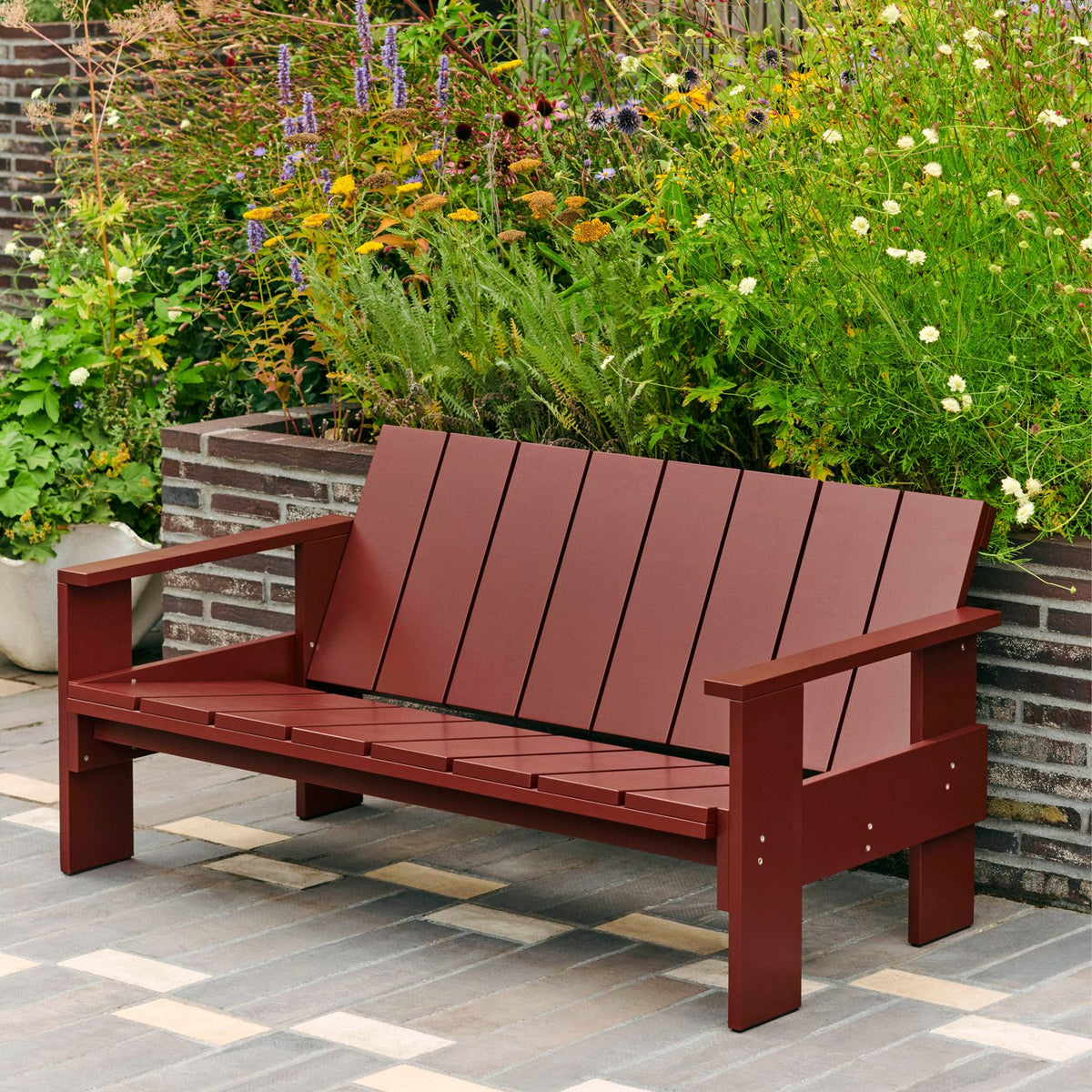 Crate Soffa London fog – massiv furu med vattenbaserad lack
