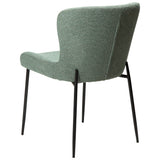 Glam Stol Pebble Green, Black