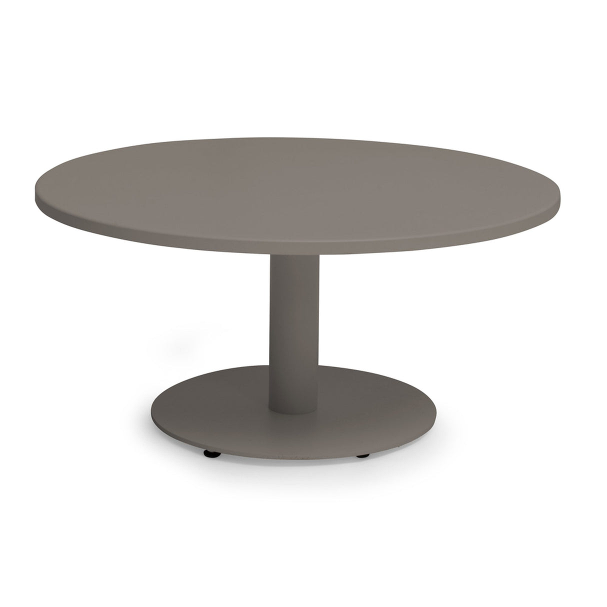 Näsby Utesoffbord Ø80 cm Sand