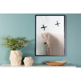 Kudde Poster Beige, 21 x 30 cm