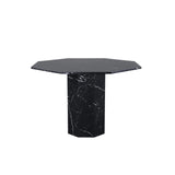 Marbs Runt matbord Svart, MDF, ⌀110