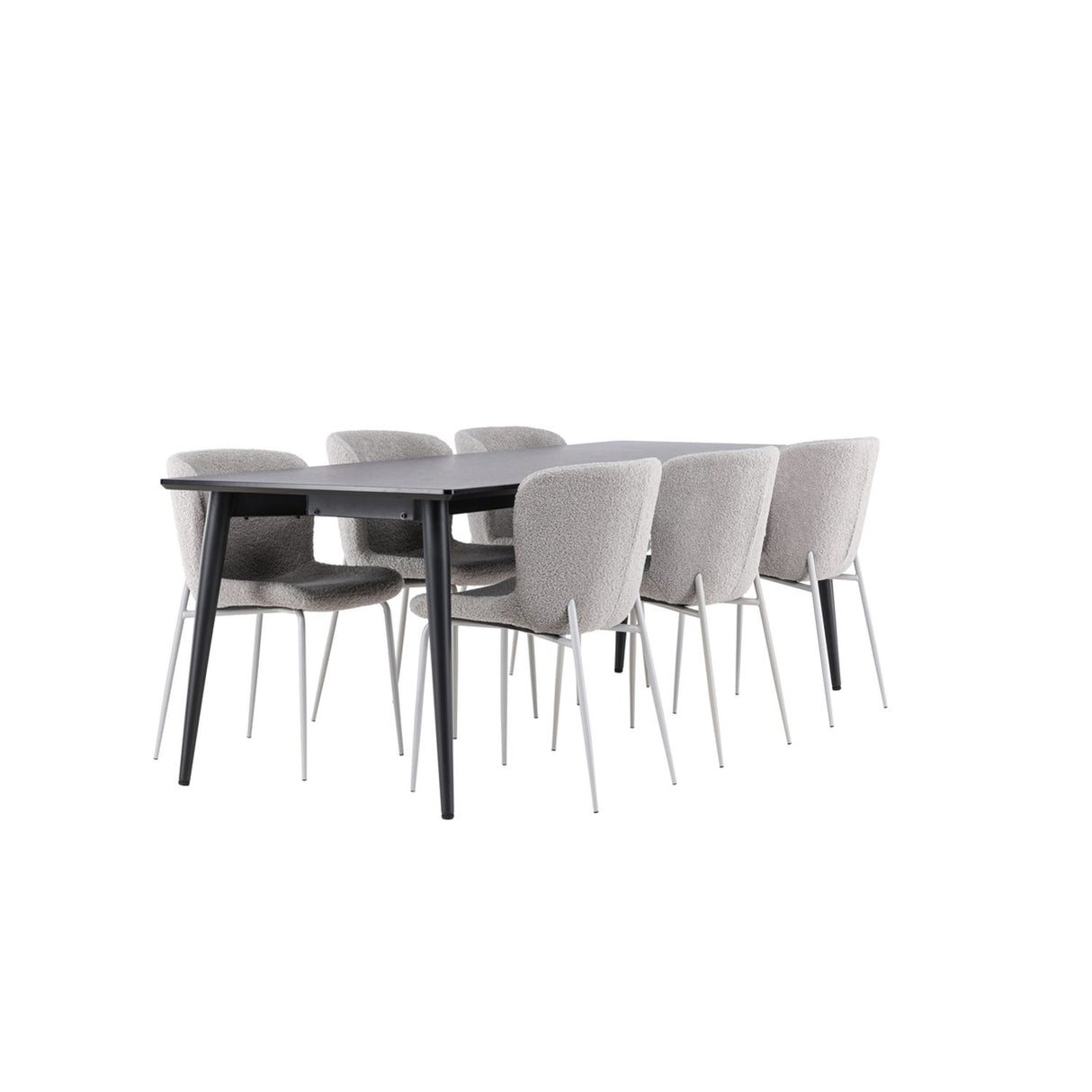 Rektangulär matgrupp
