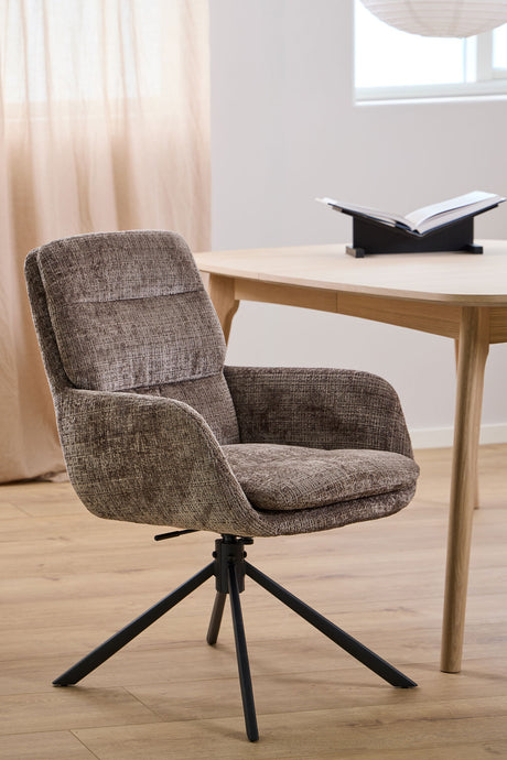 Soma Matstol Juto tyg Brun