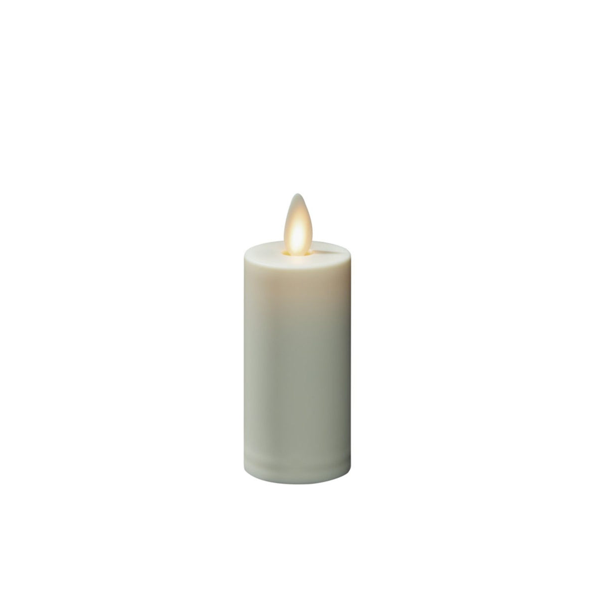 Gräddvit, varmvit LED 3,8x10,1 cm timer 5h Dekorationsljus El
