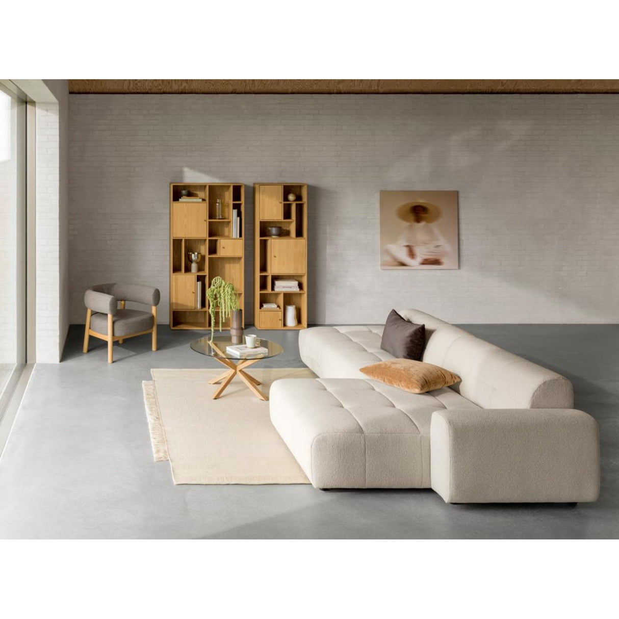 Verdun Soffbord 40x82x82 cm Ek