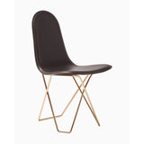 Cactus Leather Stol Svart, Guld