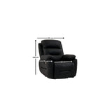 Angela Electric Reclinerfåtölj Svart