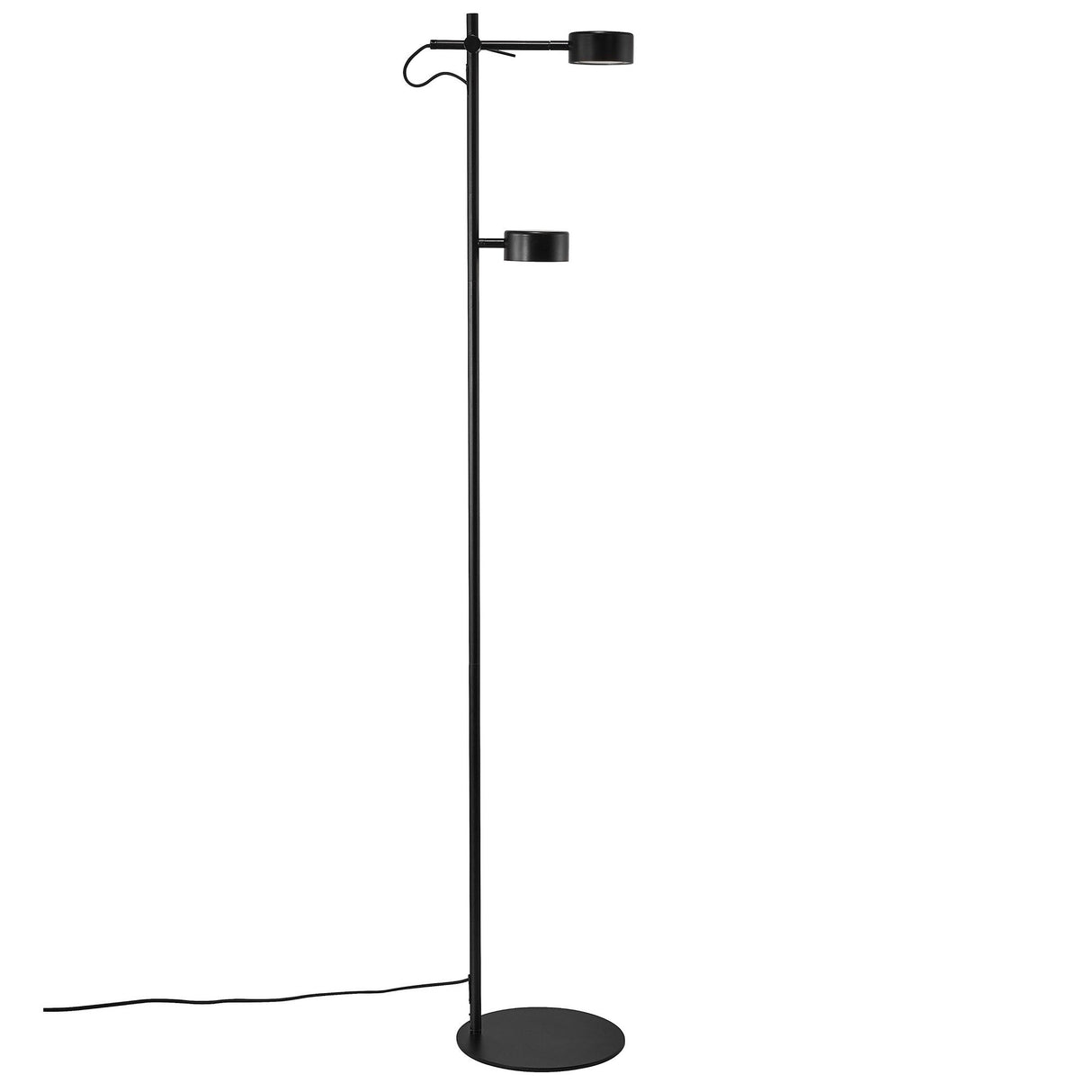 Clyde Svart Golvlampa