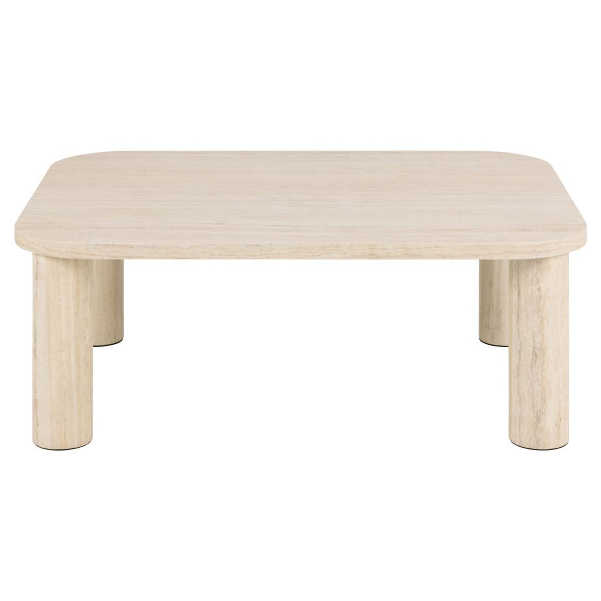 Solano Soffbord 36x100x75 cm Travertin
