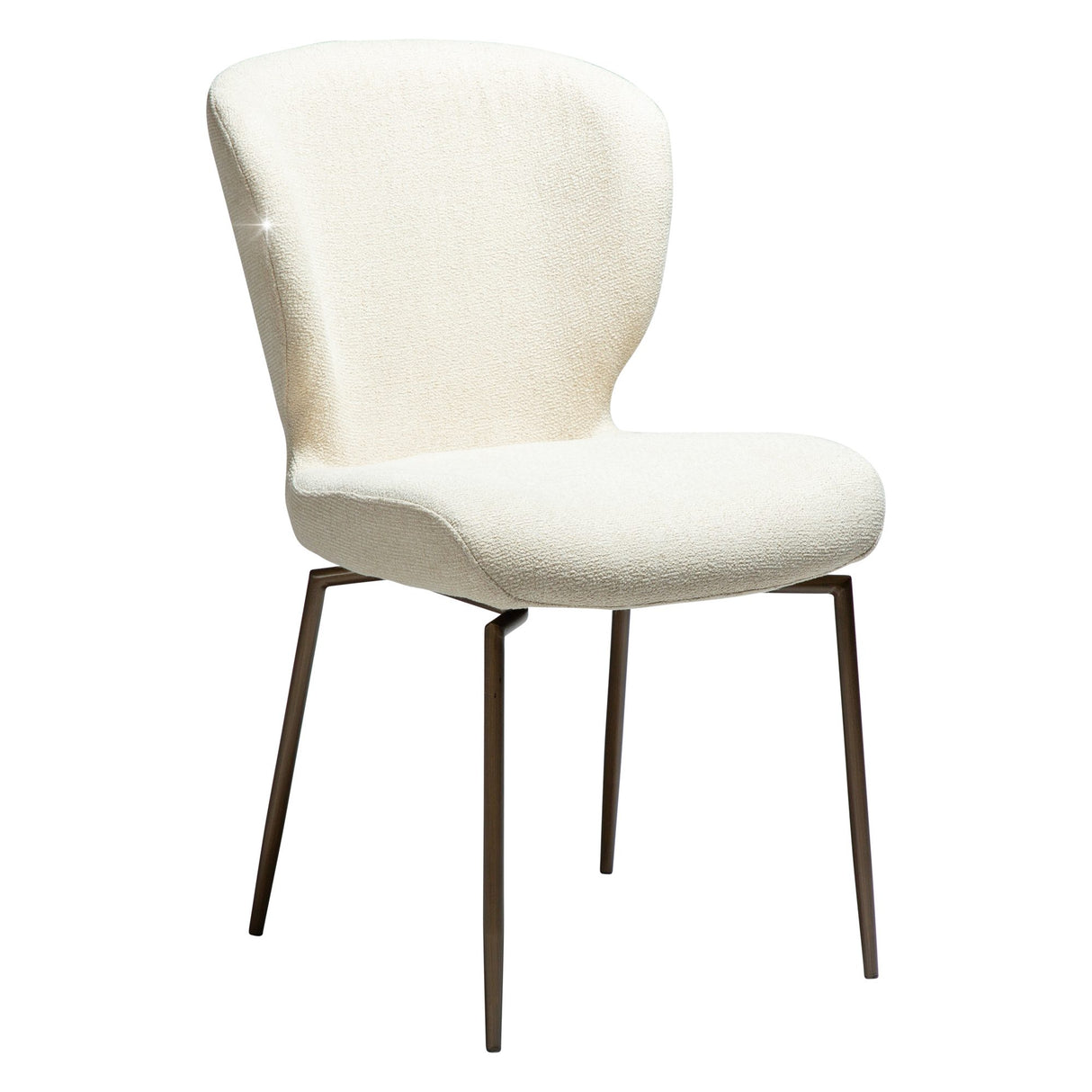 Glory Stol Svängbar Frosted Almond, Antique Brass