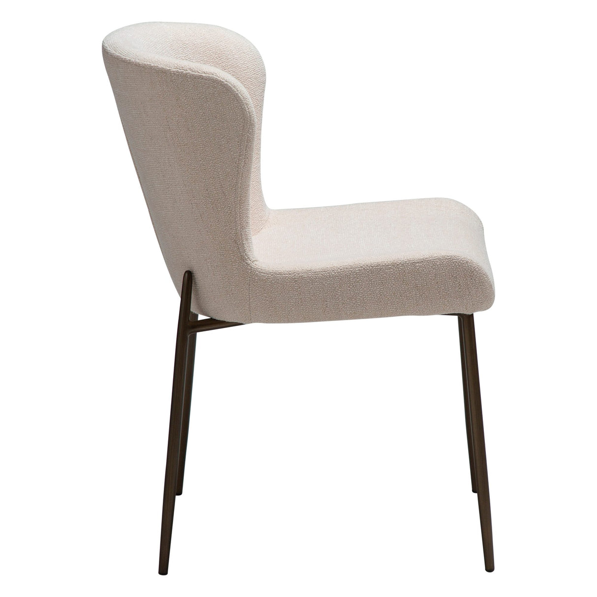 Glam Stol Creole Pink, Antique Brass