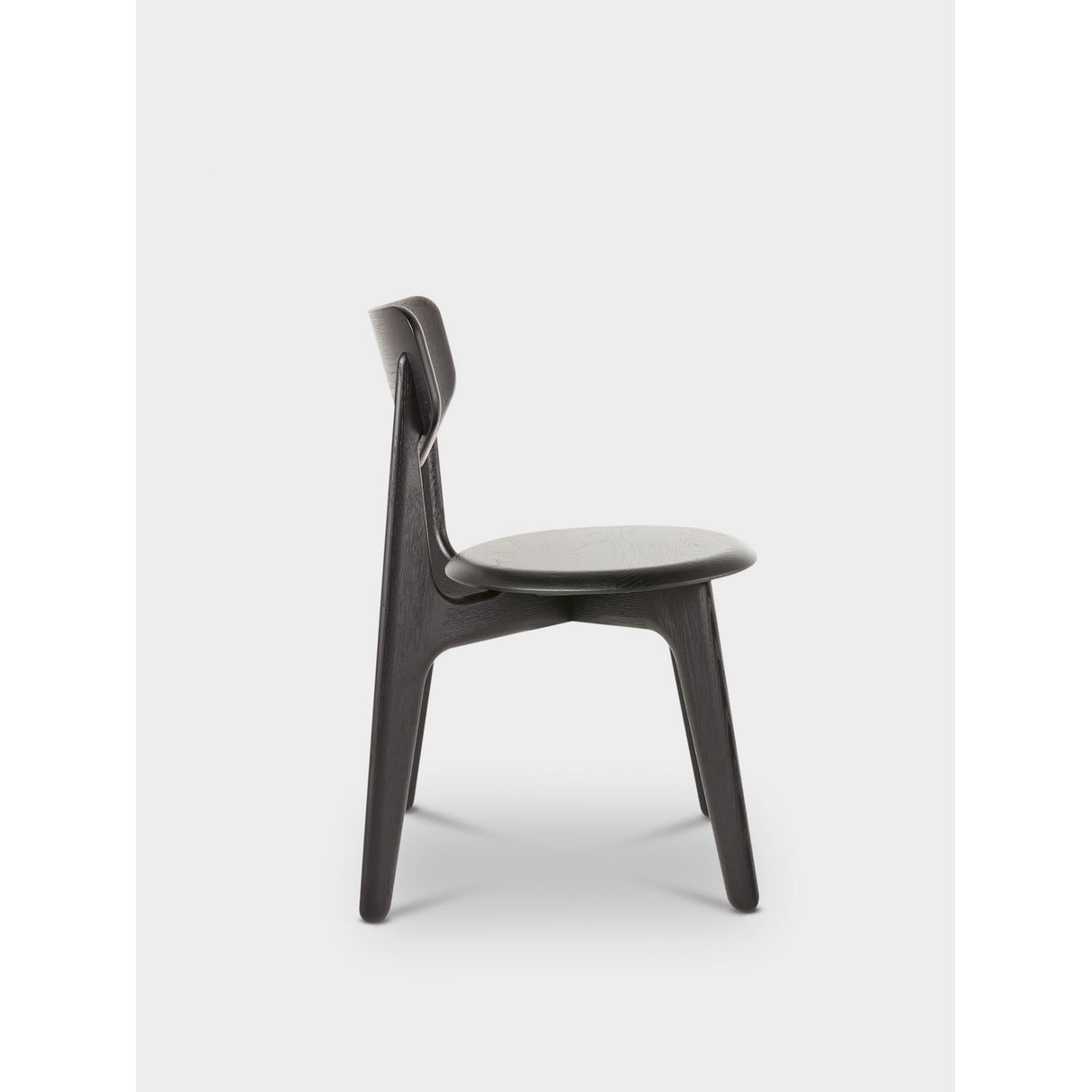 Slab Matstol Black
