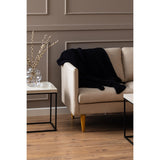 Milly 2-sits med schäslong Basel tyg Beige 24