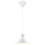 Dial Taklampa 25 cm, Vit