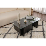 Paola Soffbord Wood Black