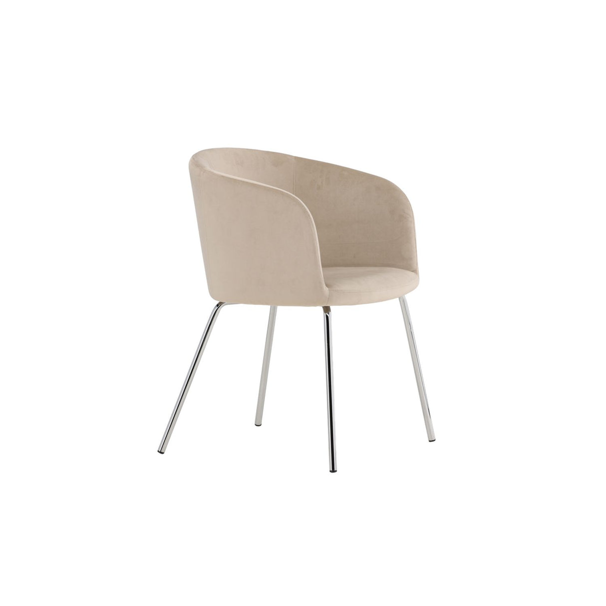 Berit Matstol Beige, Silver