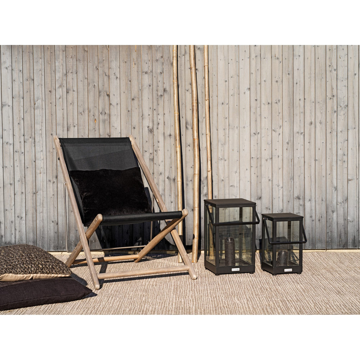 Belfort Ljuslykta Antracit, 27x43 cm