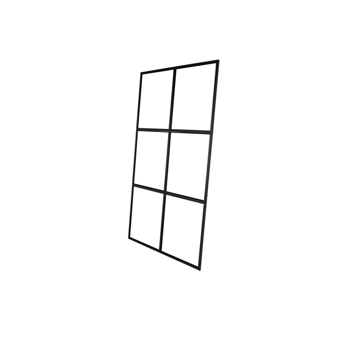 Leif Industrivägg Svart, 2 x 210 x 120