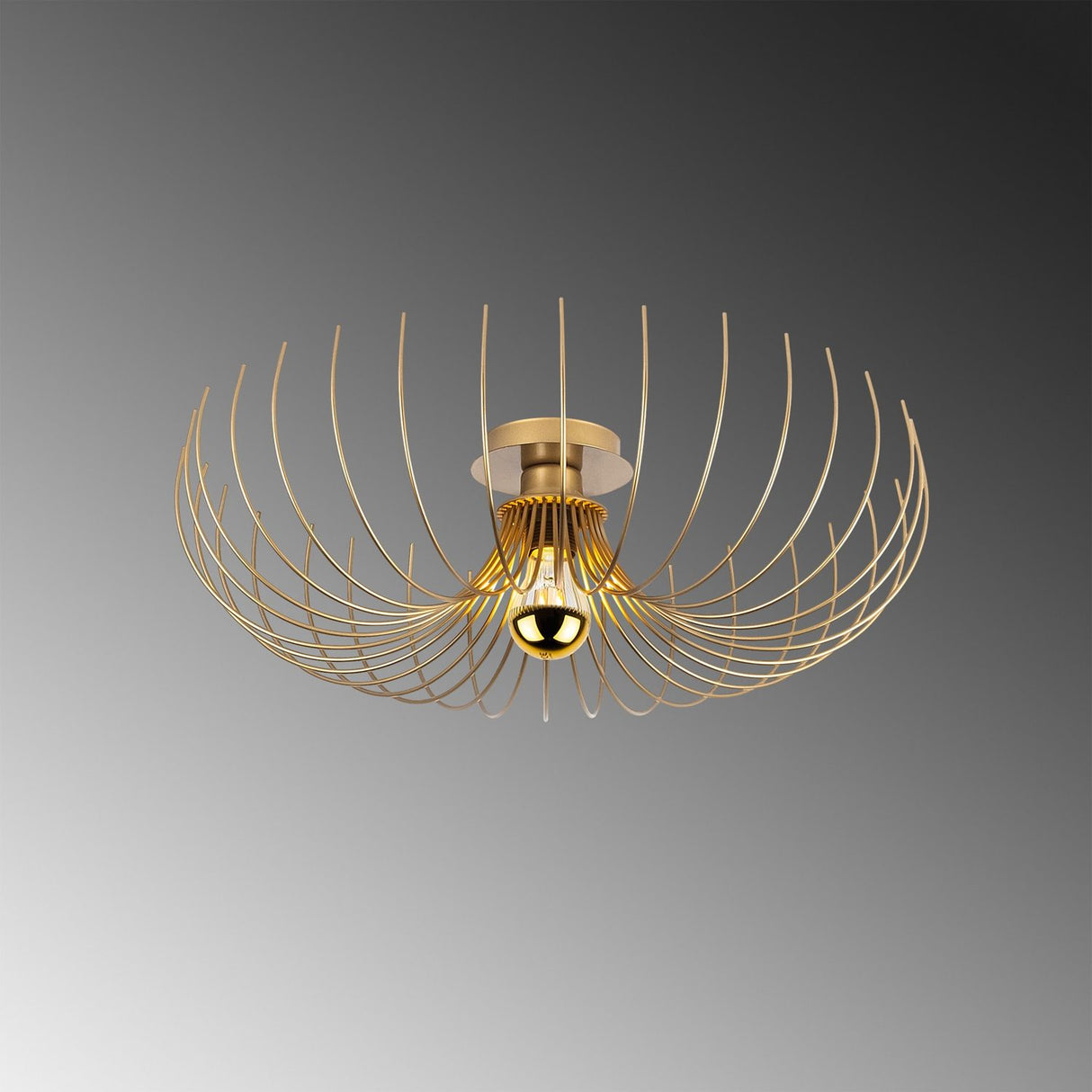Carson Ljuskrona Guld 56 x 56 x 16 cm