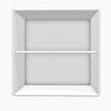 Charlotte Quadrant-vägghylla Vit