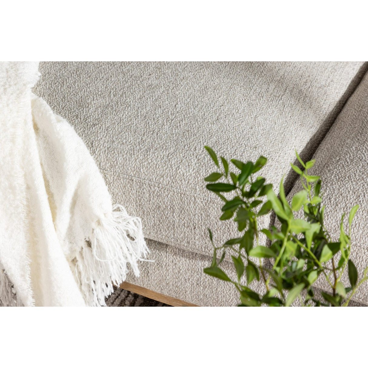 Olympos 3-sitssoffa Beige