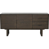 Tanum Sideboard Brunlackad Ekfaner