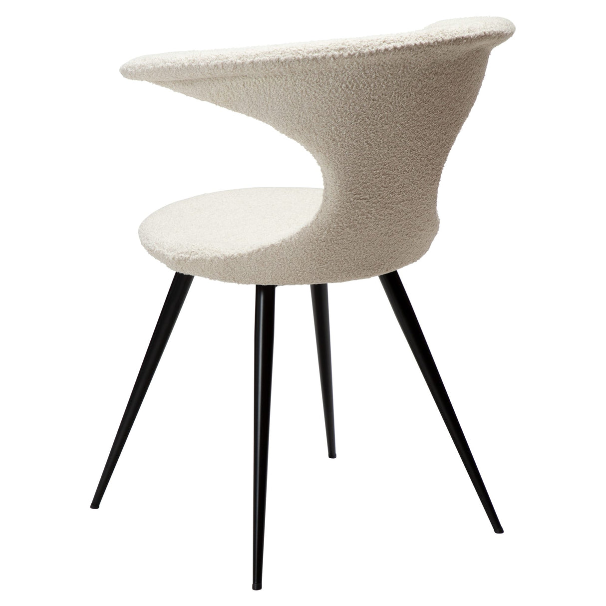 Flair Stol Dove Bouclé, Black