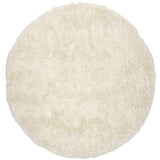 Cloudy Rund 160 cm Matta Naturvit