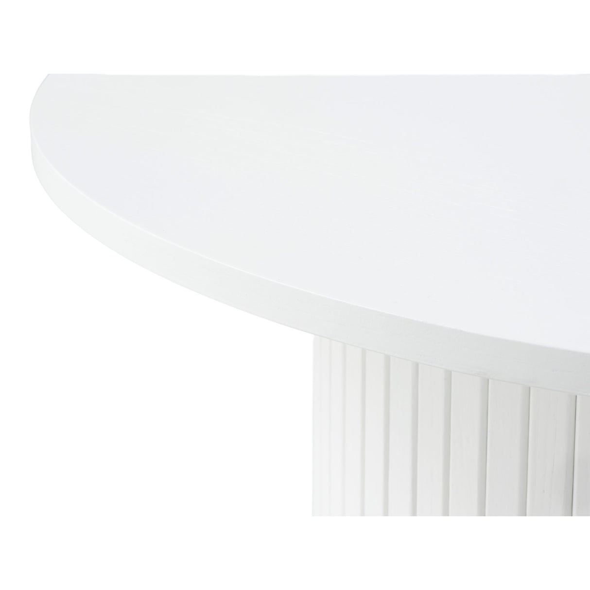 Accento Ø90 cm Soffbord Vit