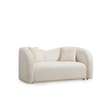 Ohrid (170 x 76 x 75 cm) Creme 2-sitssoffa
