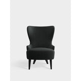 Wingback Micro Stol Melange Nap Dark Grey BL