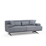Bentley 2 Seater (200 x 110 x 80 cm) 2-sitssoffa Grå