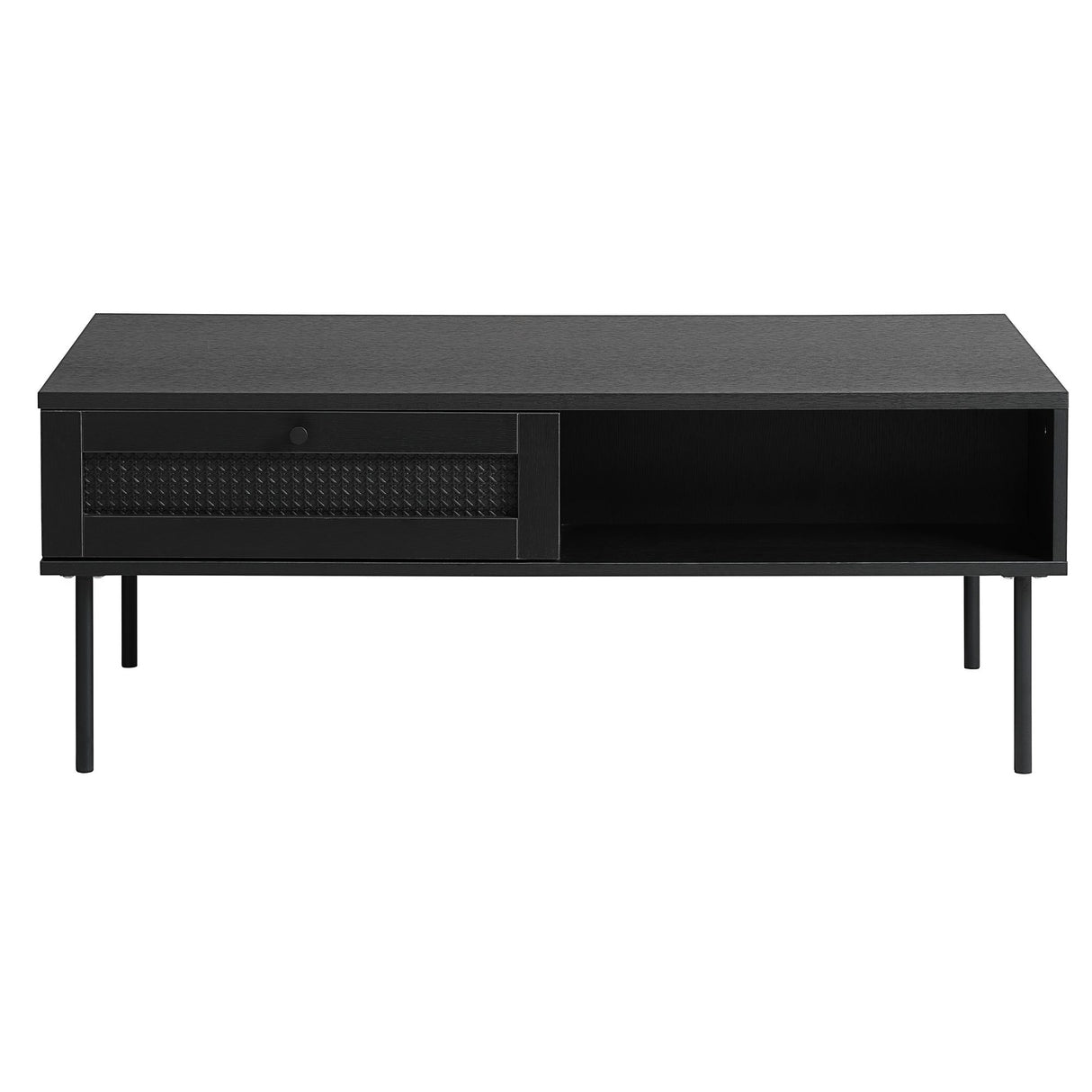 Segmento Soffbord Svart, 60x110 cm