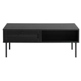 Segmento Soffbord Svart, 60x110 cm