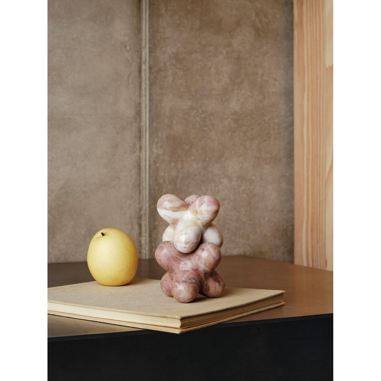 Jack Skulptur Pink Indian Onyx