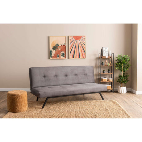 Meridian 3-sits bäddsoffa Grå
