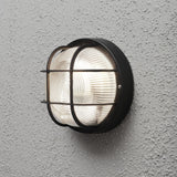 Mantova E27 Vägglampa Ute Svart