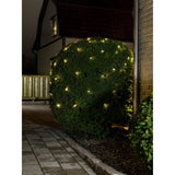 Nät 80x80 cm Varmvit LED Frost Sensor/timer 6/9 h Ljusslinga Ute