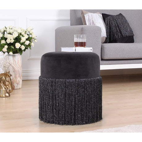 Graz (45 x 47 cm) Sittpuff Svart