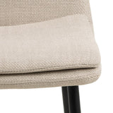 Becca Matstol Basel tyg Beige