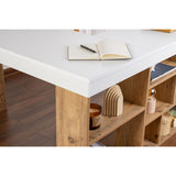 Ostia Skrivbord Vit Atlantic Pine