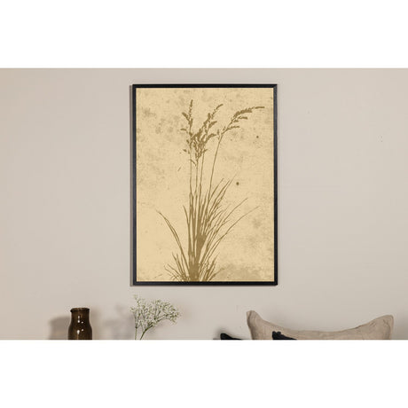 Växtkonst Poster Beige, 50 x 70 cm