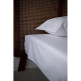 Egyptisk Bomull Vit Lakan 150 x 270 cm